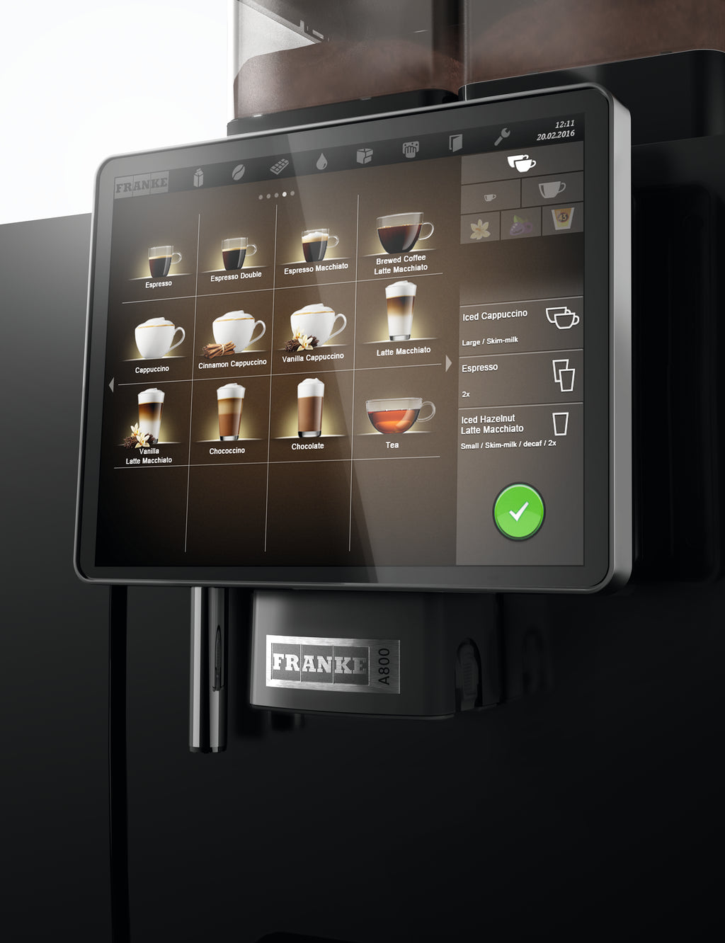 Franke A800 FoamMaster Coffee Machine