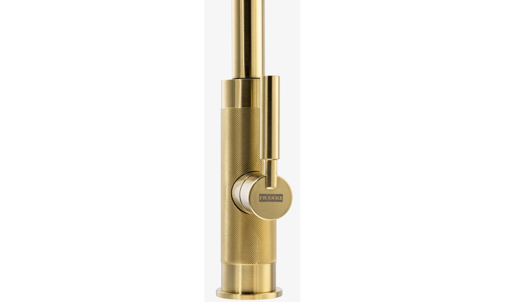 Franke Tessuto L-Spout Brushed Gold